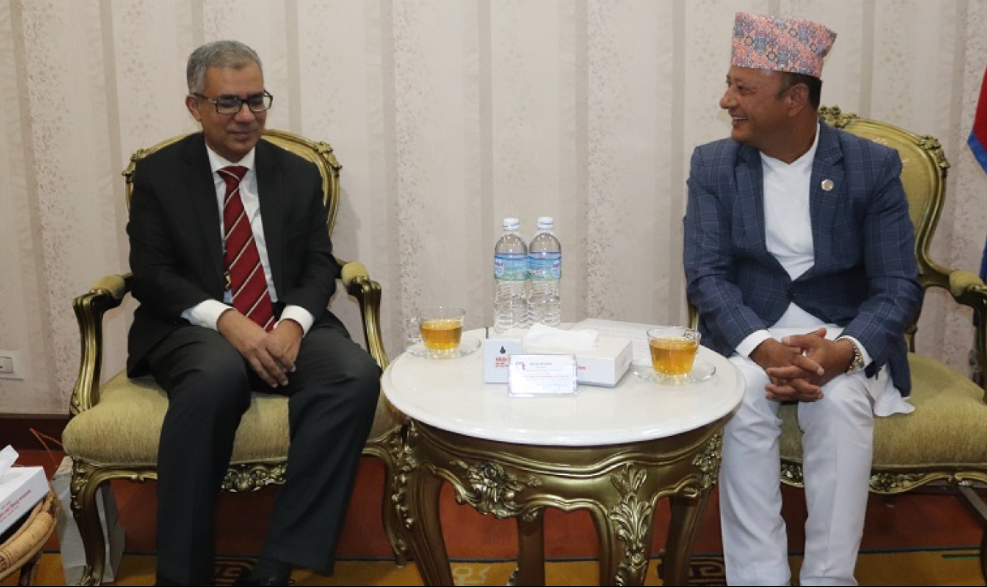 Minister Khadka, Bangladesh’s Ambassador Discuss Energy Cooperation